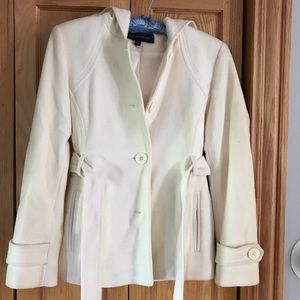 Anne Klein wool coat size PS
